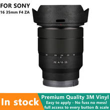 Sel1635z/16-35 f4 za premium decalque pele para sony 16-35mm vario-tessar t fe f4 za oss e-mount lente decalque envoltório capa adesivo 2024 - compre barato