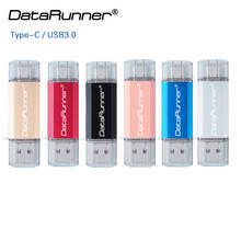 DataRunner OTG USB Flash Drive 2 in 1 Type C & Usb Stick 3.0 Pen Drive 16gb 32gb 64gb 128gb 256gb Pendrive USB 3.0 Flash Drive 2024 - buy cheap