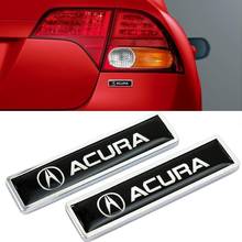 2 Pcs Car Body Decal Auto Door Side Badge Accessories for Acura Tl Mdx Tsx Rsx Integra Rdx Nsx Rlx Rl Zdx Rear Emblem Stickers 2024 - buy cheap