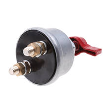 Zinc Alloy Master Battery Disconnect On Off Kill Switch 2-Post SPST for Race Car Vehicle 2024 - buy cheap