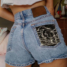 Summer High Waist Shorts Women's Denim Shorts Shorts Female Fashion Denim Shorts Female Denim Streetwear Shorts Vintage Denim 2024 - buy cheap