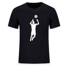 Summer Fashion Volleyballs Design T-shirt Men's Brand Printed Casual Cotton Raglan Sleeve O-neck Tshirt EU Size 2024 - buy cheap