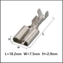 Terminal fêmea tamanhos p/b/c h62y2, conector de fio automotivo, com plugue, chicote de soquete, terminal de cobre macio 2024 - compre barato