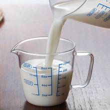 250ml/500ml Heat Resisting Glass Measuring Cup Milk Water Scale Microwave Tool 2024 - buy cheap