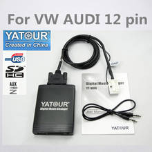 Yatour-YT-M06 para coche VW passat Jetta, Golf, Polo, Tiguan, Audi A3, A4, S4, Skoda, Seat, reproductor de MP3, USB, Adaptador SD, cambiador de CD Digital 2024 - compra barato