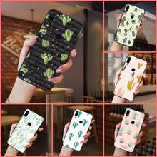 Plant cactus pattern Phone Case For Xiaomi Redmi note 7 8 9 t k30 max3 9 s 10 pro lite 2024 - buy cheap