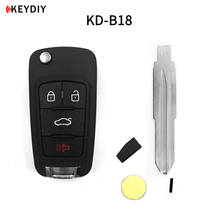 KEYDIY KD B18 Car Key For Chevrolet/Buick KD900/KD-X2/KD MINI Key Programmer B Series Remote Control with 39#/40# Blade and Chip 2024 - buy cheap