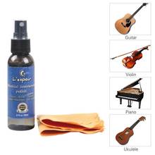 Guitar Wipe Cleaner Fingerboard Nursing Oil Fretboard Lemon Oil Cleaning Cloth Set Universal Ukulele Bass Care Tool Accessories 2024 - compre barato