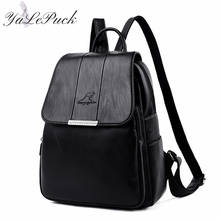 Fashion The New Backpack Women Backpacks Light Lady Large Capacity School Bag Leather Multifunction Women Backpacks Shoulder Bag 2024 - buy cheap