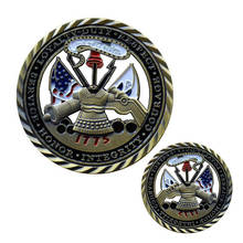 1775 moeda comemorativa do exército dos estados unidos, medalha forte desafio pessoal, bem-vindo, presente colecionável 2024 - compre barato