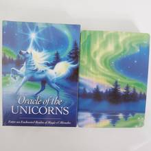 new Tarot deck oracles cards mysterious divination unicorn oracles deck for women girls cards game board game 2024 - buy cheap