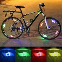 Waterproof Bicycle Spoke Light 3 Lighting Mode LED Bike Wheel Light Easy to Install Bicycle Safety Warning Lamp Riding Lights 2024 - buy cheap