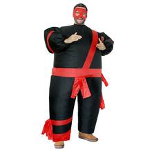 Fantasia inflável do guerreiro japonês para adulto, roupa de festa de halloween, vestido engraçado, roupas de cosplay, entretenimento festivo 2024 - compre barato