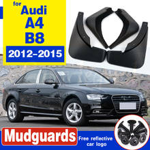 Guardabarros para Audi A4 B8 2012-2015, accesorios para guardabarros delanteros y traseros, 2013, 2014 2024 - compra barato