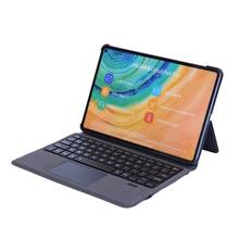 Capa de teclado bluetooth tátil ultra-fina integrada para honor v6 10.4 5g 2024 - compre barato