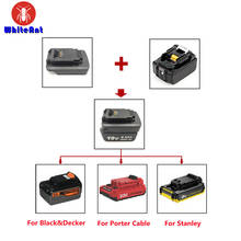 Battery Adapter For Makita 18V Lithium Battery Converted To For Black & Decker Porter Cable Stanley 18V 20V Battery Tool Convert 2024 - buy cheap