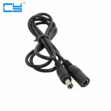 DC 5.5 * 2.1mm CCTV Extender Male to Female Barrel Connector power Extension Cord Cable 1m 100cm 3ft 2024 - buy cheap