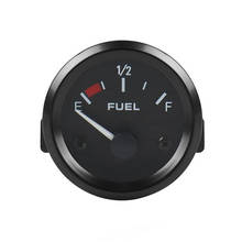 52MM Universal SUV Fuel Level Gauge Meter with Fuel Sensor E-1 / 2-F Pointer 12V 2024 - buy cheap