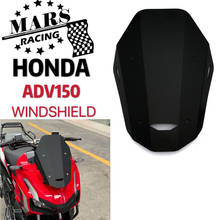 Motorcycle Aluminum CNC WindScreen Windshield Wind Deflector Viser VIsor Fit For Honda ADV 150 ADV-150 2019-2020 adv150 19‘20’ 2024 - buy cheap