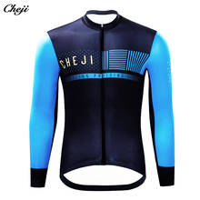 CHEJI Men'S cycling jersey long sleeve Pro team  Bicycle Clothing Quick Dry Bike Shirt top 2024 - buy cheap