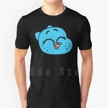 Nicole T Shirt Men Cotton Cotton S-6Xl Nicole Watterson Gumball The Cartoon Face Cute Kawaii Pink Smile Happy Mom Mum Mummy 2024 - buy cheap