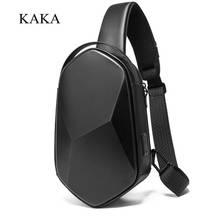 Мужской рюкзак KAKA, нагрудная сумка, мужская сумка через плечо с USB-зарядкой, мужские сумки через плечо, нагрудная сумка, рюкзак, сумка для мужчин 2024 - купить недорого
