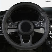 kokololee  Leather Car Steering Wheel Cover For Kia Ceed Rio 3 4 Sportage Sorento Cerato Optima Picanto KX K 2024 - buy cheap