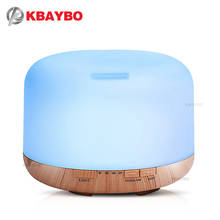 500ml Air Humidifier Essential Oil Diffuser Aroma Lamp Aromatherapy Electric Aroma Diffuser Mist Maker for Home-Wood 2024 - buy cheap