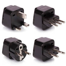 European Travel Adapter Plug Set Pack Of 4 Universal Outlet Adapters For All Of Europe Type C E to UK Switzerland Italy Germany 2024 - buy cheap