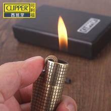 CLIPPER Metal Flint Torch Lighter Free Fire Butane Gas Lighter Grinding Wheel Oil Lighter Cigarette Cigar Gadgets Gift For Men 2024 - buy cheap