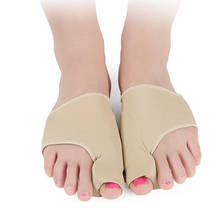 Separador de dedos de los pies, Corrector ortopédico para juanetes, Corrector de juanete, Corrector de hueso y pulgar, alisador de calcetines de pedicura, 1 par 2024 - compra barato