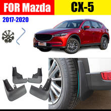FOR Mazda CX-5 Mudguard Fenders CX5 Mud flaps splash Guard Fender Mudguards Mudflap Car accessories Front Rear 4 pcs 2017-2020 2024 - buy cheap