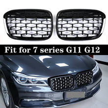 Estilo diamante Corrida Grades Para BMW Série 7 G11 G12 2015 + 2024 - compre barato