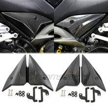 Motorcycle Side Panels Cover for Yamaha MT-09 MT09 FZ-09 FZ09 2014-20 Fairing Cowl Plate Seat Frame Protector Black/Carbon Style 2024 - buy cheap