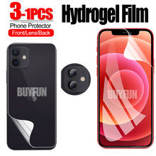 1-3Pcs Hydrogel Film For Apple iPhone 12 Mini Pro Max Screen Protector Camera Protective Glass For iPhone 12 mini pro max no gla 2024 - buy cheap