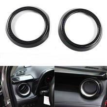 2Pcs/set Car Dashboard Side Air Vent Ring Trim Stickers Styling For Toyota RAV4 2013-2019 Interior Auto Moldings 2024 - buy cheap