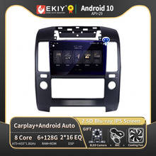EKIY Autoradio For NISSAN NAVARA 2006-2012 Android 10 Car Radio Tape Recorder Multimedia Blu-ray IPS Navi GPS Stereo Carplay BT 2024 - buy cheap