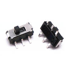 50pcs/lot MSS22D18 MINI Miniature SMD SMT Slide Switch 2P2T 6Pin Handle high 2mm For DVD Switch 2024 - buy cheap