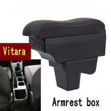 For Suzuki vitara armrest box central Store content Storage box with cup holder ashtray products 2024 - buy cheap
