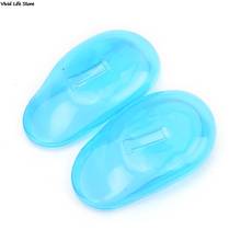 2Pcs Silicone Ear Cover For Ear Care Travel Hair Color Showers Water Shampoo Ear Protector Cover Practical Clear Nose/Ear Clips 2024 - buy cheap