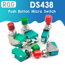 AC 125V/250V 16A SPDT NO NC Momentary Red Cap Push Button Micro Switch DS438 2024 - buy cheap