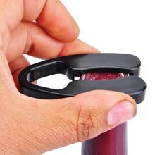 Black Handheld Wheel Red Wine Bottle Opener Champagne Foil Cutter Tinfoil Knife Cap Paper Rotating Cutting Blades Home Tool 2024 - buy cheap
