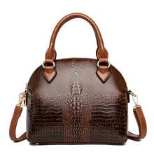 2022 New Vintage Crocodile Pattern Luxury Handbags Women Bags Designer Shoulder Purses and Handbags Crossbody Bags for Women 2024 - buy cheap