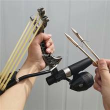 Powerful Elastic Hunting Fishing Slingshot Shooting Catapult With Fishing Reel Sling Shot Catapult Crossbow Bolt Shooting Fish 2024 - buy cheap