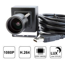 1080P H.264 MJPEG YUY2 2,8-12 мм Ручная варифокальная камера с низким освещением Sony IMX322 плата PCB мини USB веб-камера для ноутбука 2024 - купить недорого