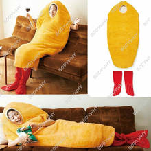 Fried Shrimp Mascot Costume Cosplay Sleep Bag Blanket Adults Outfit Suit Warm Party Game Fancy Dress Clothing Parade Halloween 2024 - buy cheap