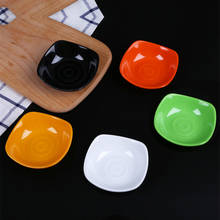 Sushi Condiment Tray small plate plastic seasoning plate imitation porcelain plate hot pot tableware oil plate soy sauce plate 2024 - buy cheap