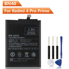 Xiao-bateria de telefone para substituição bn40, para xiaomi redmi 4 pro, prime, 3 gb ram, 32 gb rom, edição, bateria redmi4 + ferramenta, bateria de 4100mah 2024 - compre barato