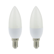 Lâmpada led vela de 10x, economia de energia, 5w7w, e14, 220v, refletor, candelabro, luz, para decoração de casa 2024 - compre barato