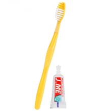 1Pcs Hotel Disposable Toothbrush With Toothpaste Kit Eco Friendly Travel Plastic Toothbrush Oral Care Teeth Cleaning Brush TSLM2 2024 - buy cheap